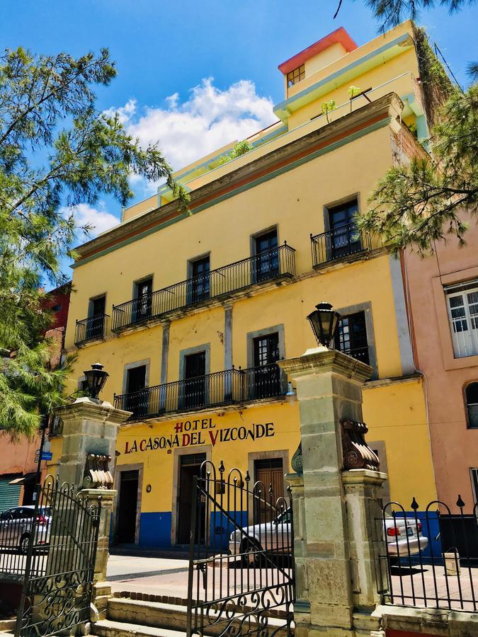 Hotel Casona Del Vizconde กัวนาฮัวโต ภายนอก รูปภาพ