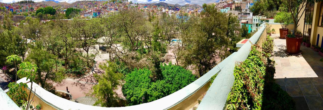 Hotel Casona Del Vizconde กัวนาฮัวโต ภายนอก รูปภาพ